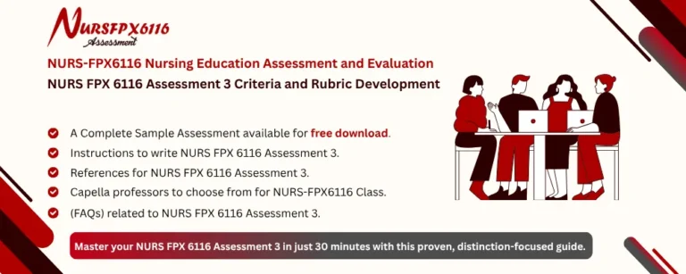 NURS FPX 6116 Assessment 3 Criteria and Rubric Development
